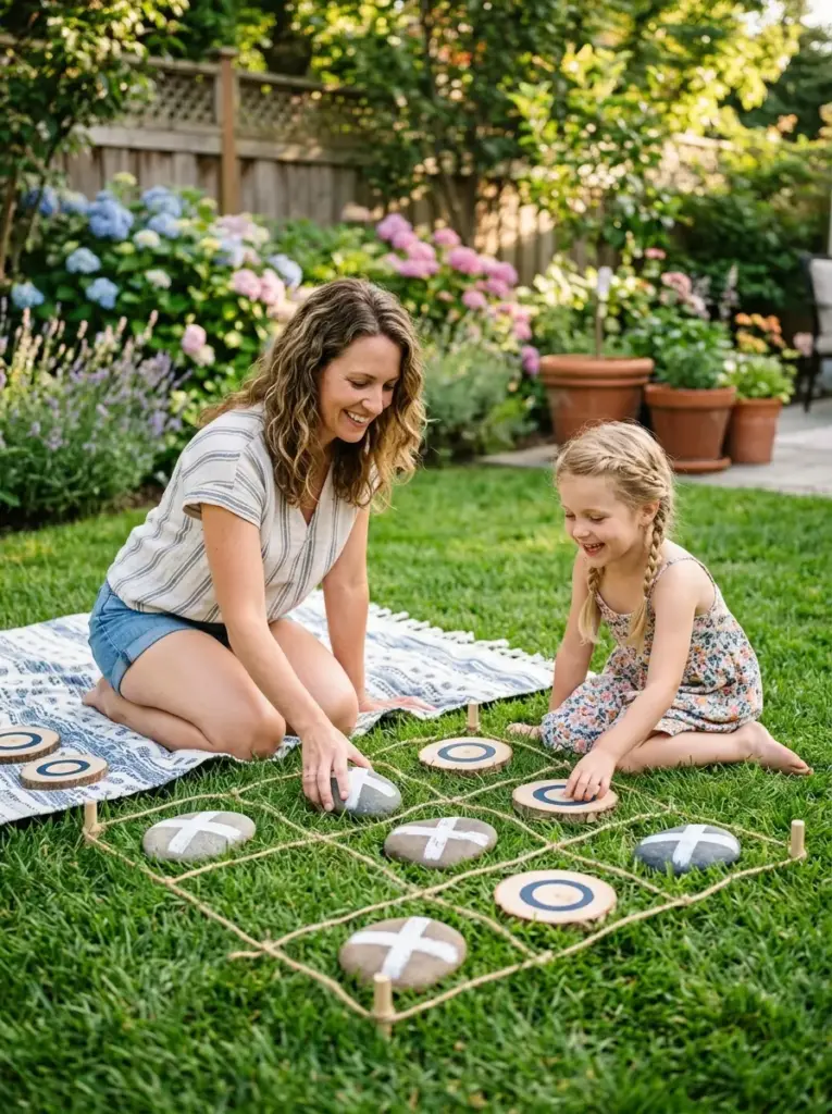 Lawn Tic-Tac-Toe