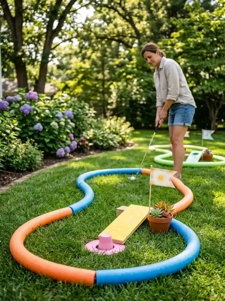 DIY Mini Golf Course