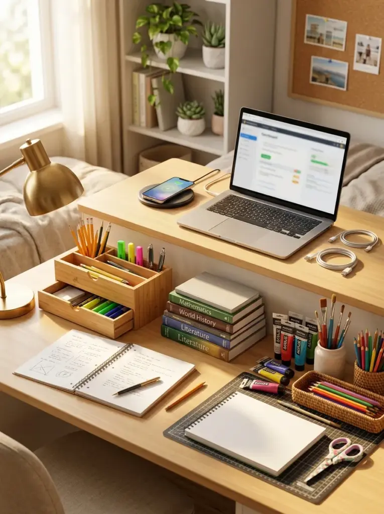 Functional Desk Zones