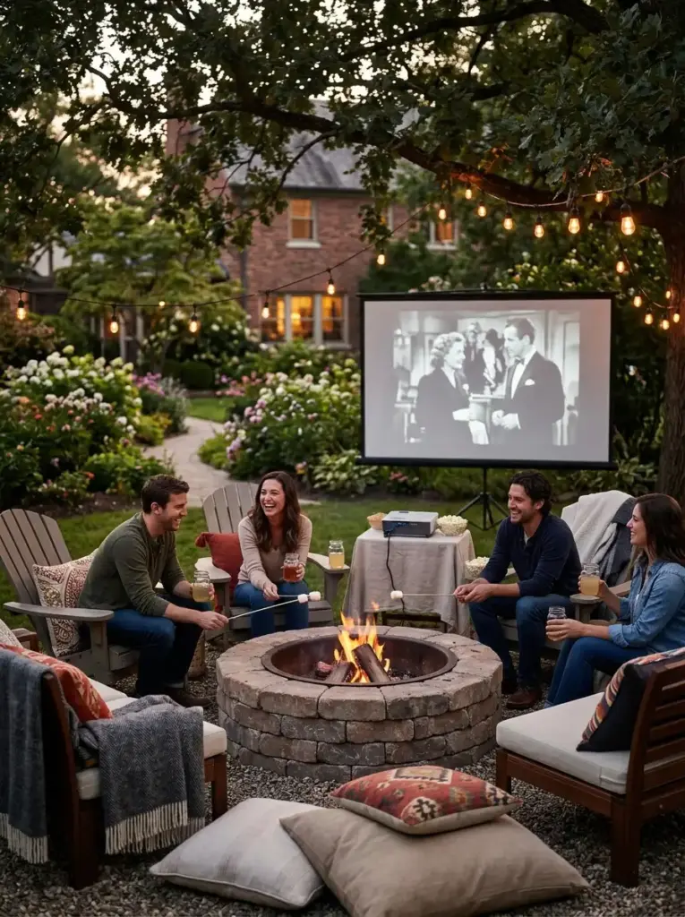 Add a Fire Pit Gathering Spot