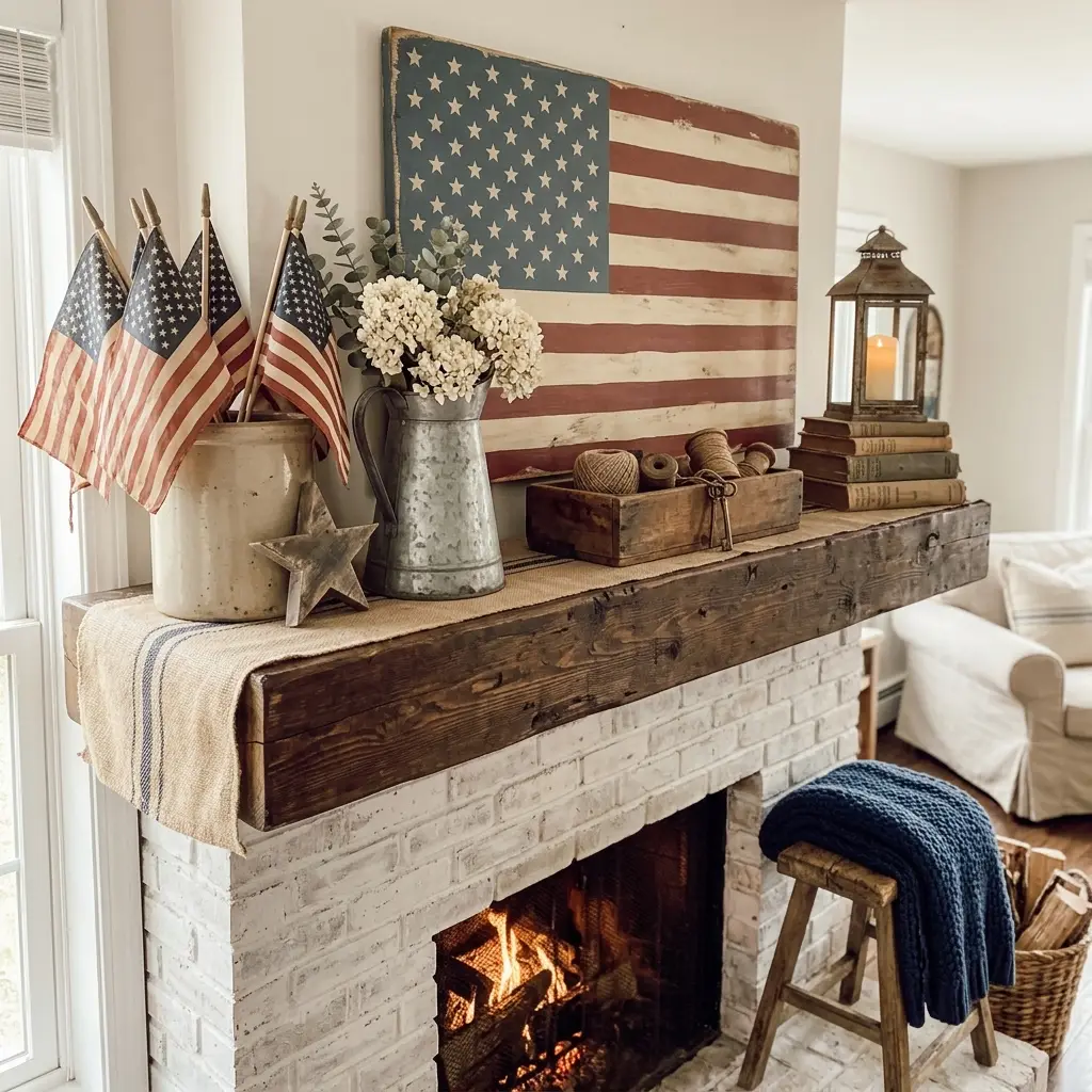 Create a Farmhouse Americana Display