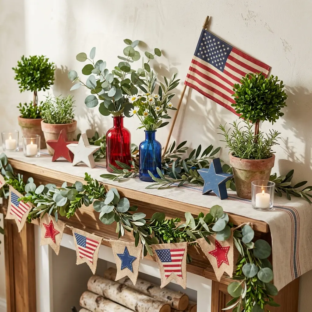 Incorporate Cozy Summer Greenery