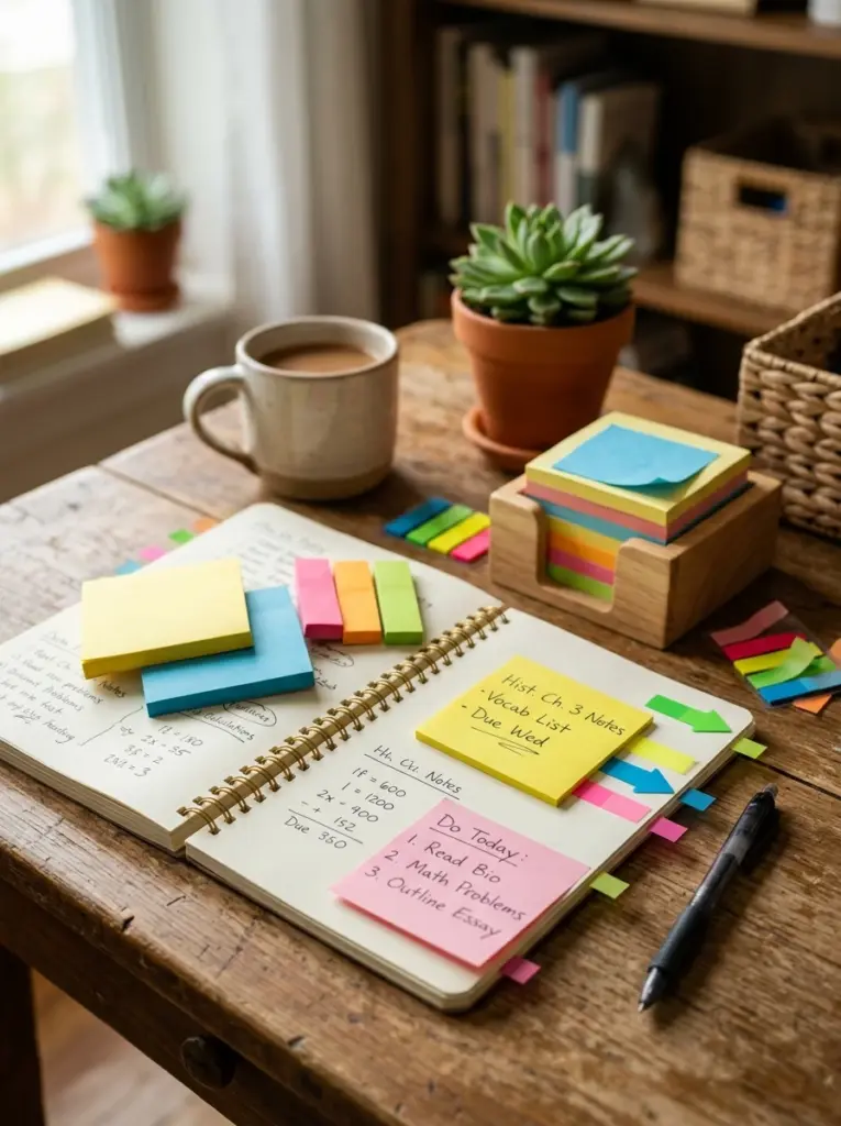 Sticky Notes & Page Flags