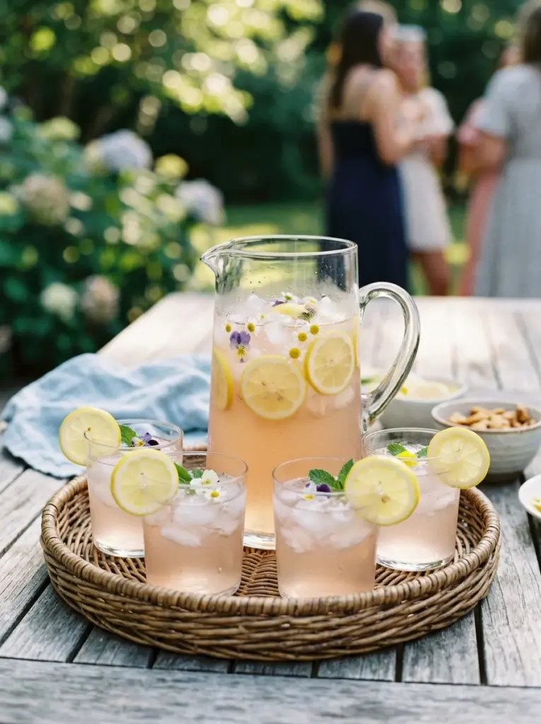Iced RosƩ Lemonade