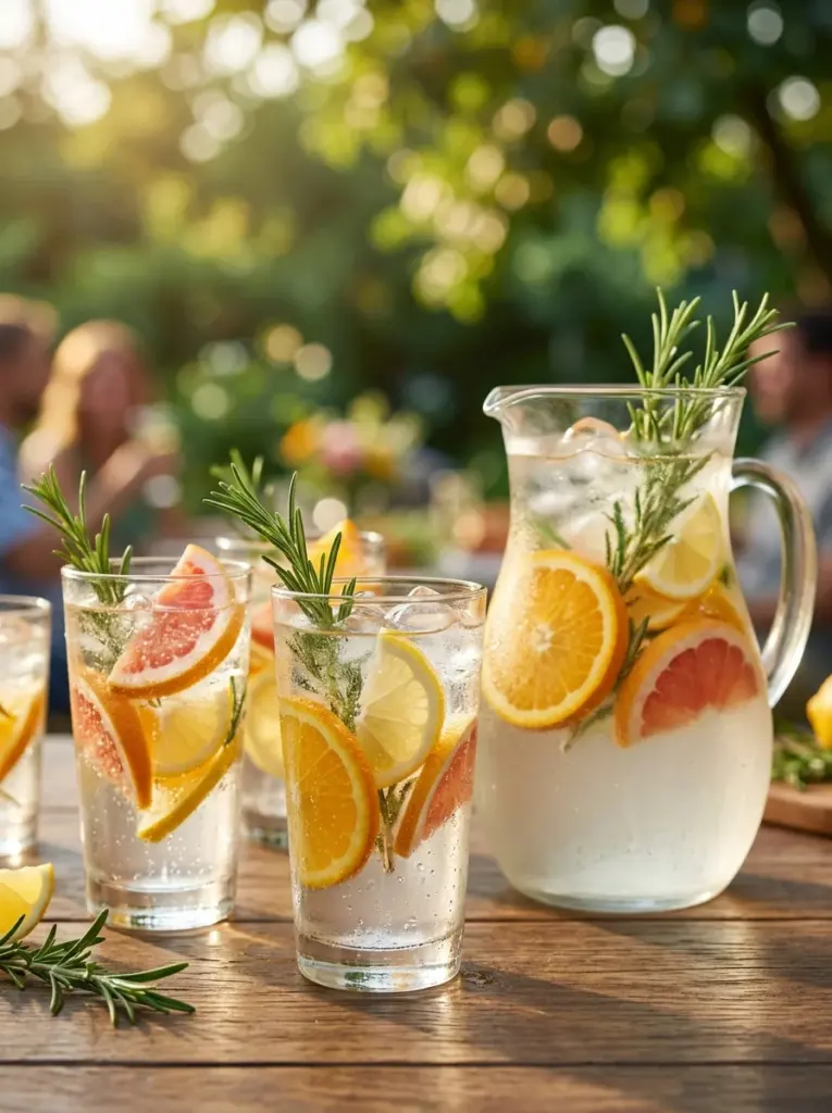 Citrus Rosemary Spritzer