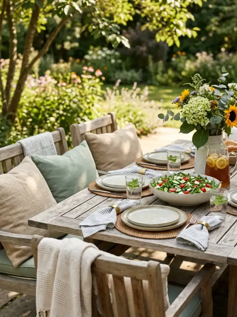 Create a Relaxed Vibe with Outdoor-Friendly Textiles
