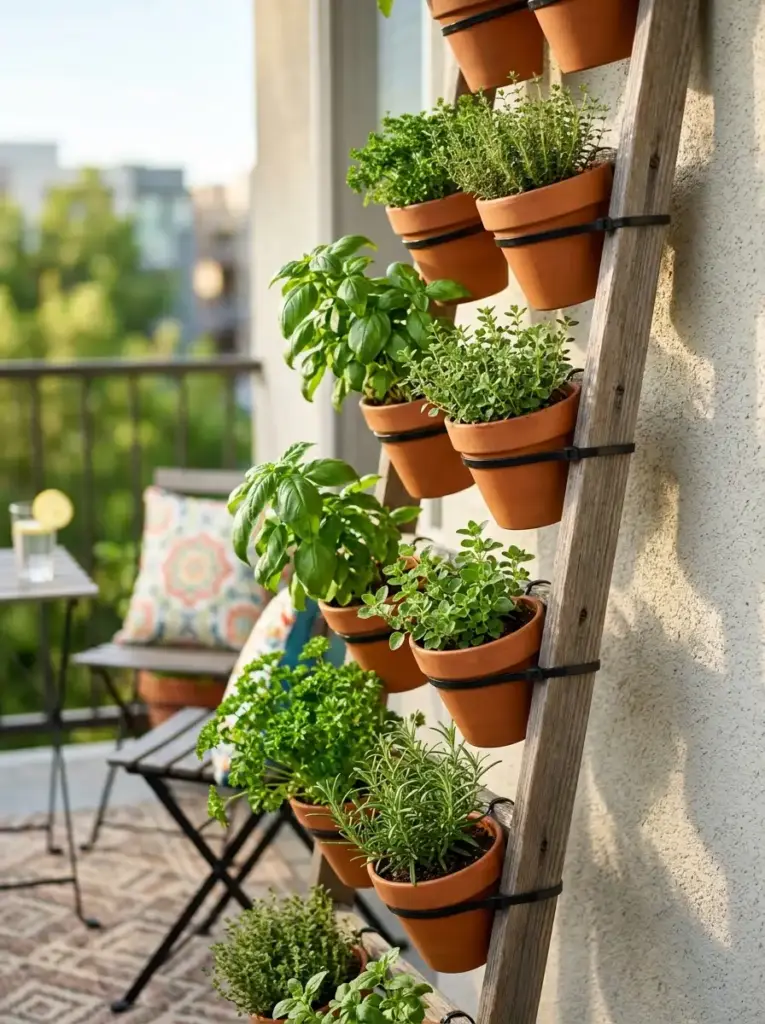 Thrifty Vertical Herb Gardens