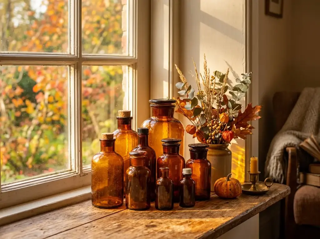 Amber Glass Vignettes