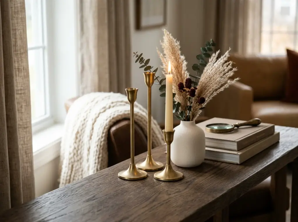 Brushed Brass Accents