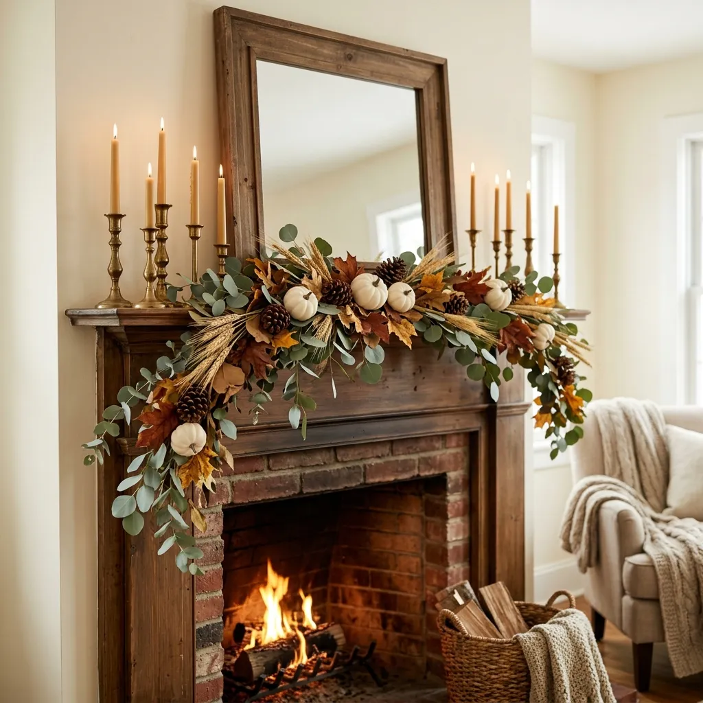Create an Organic Mantel Display