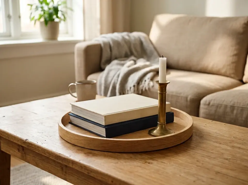 Declutter the Coffee Table