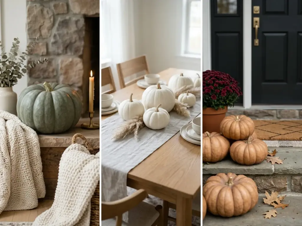 Muted Heirloom Pumpkins