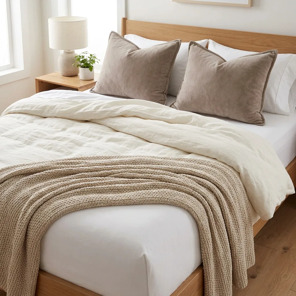 Layer Soft Neutral Bedding for Instant Calm