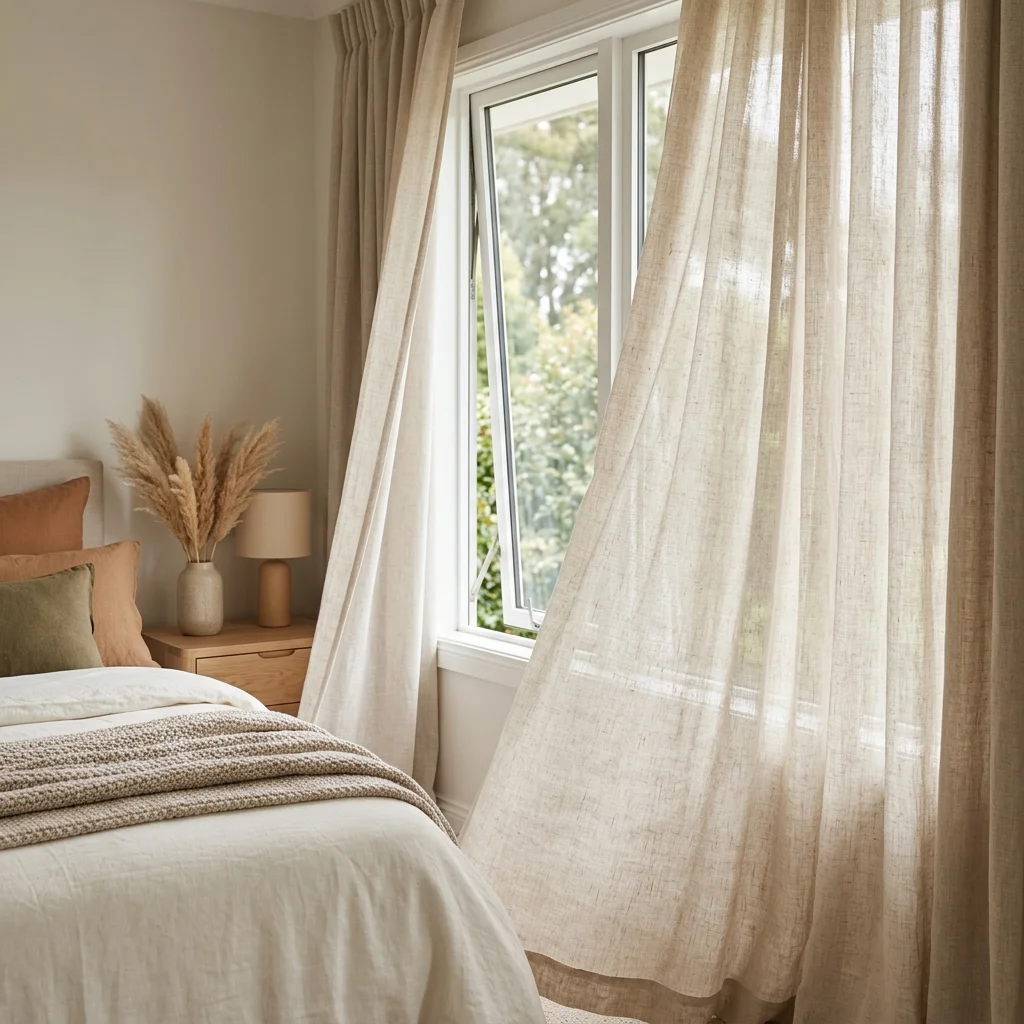 Linen Curtains for Soft Natural Flow