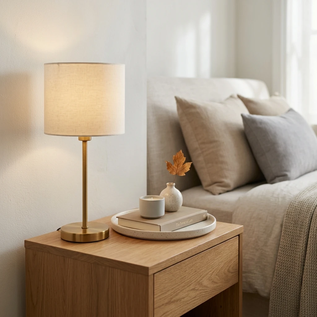 Minimal Nightstand Styling