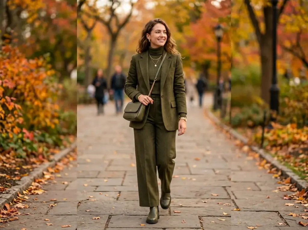 The Monochromatic Earth Tone Look