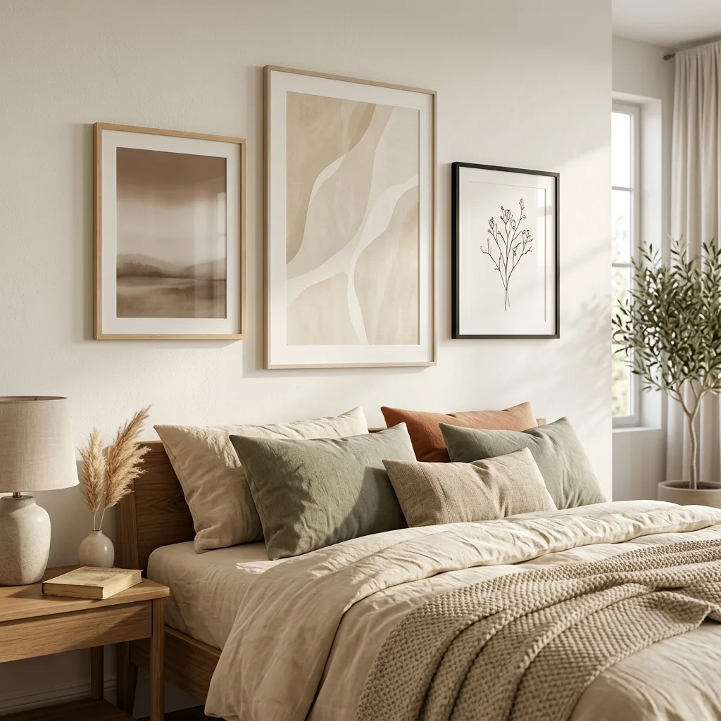 Neutral Wall Art for Soft Visual Balance
