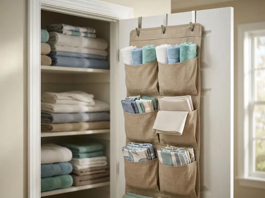 Over-the-Door Linen Organizer