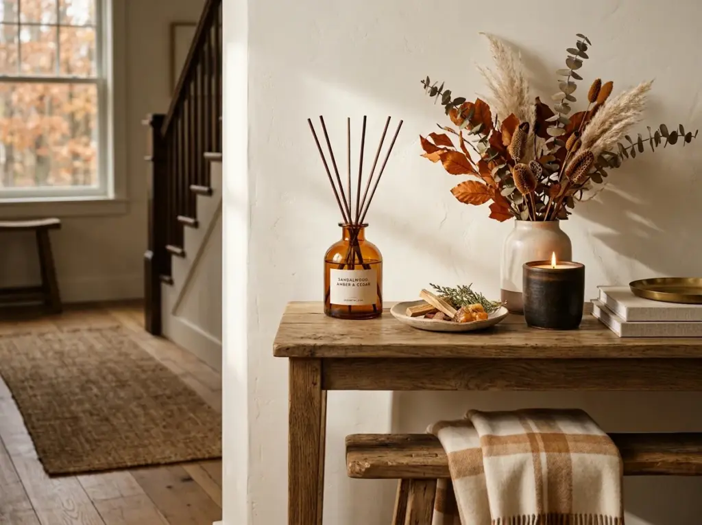 Scent Your Space with Rich, Woody Notes