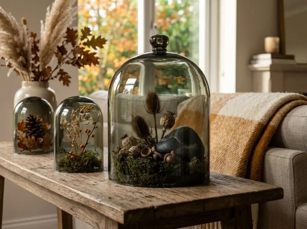 Smoked Glass Cloches