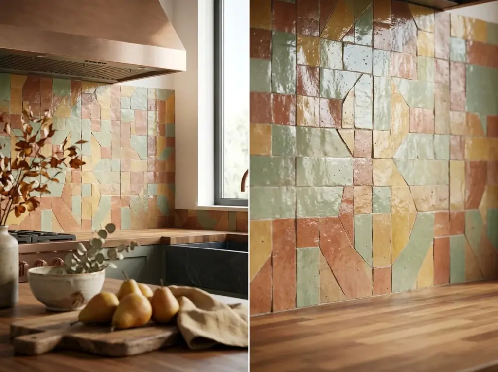 Statement Tile Backsplashes