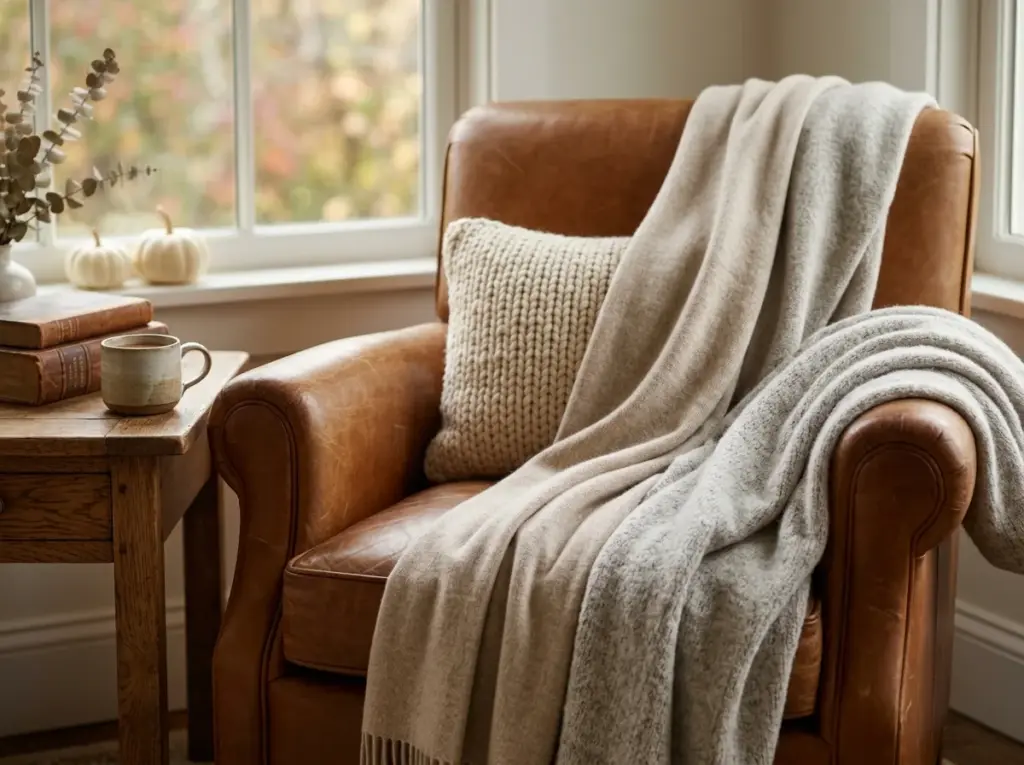 Layer Pure Cashmere and Alpaca Throws