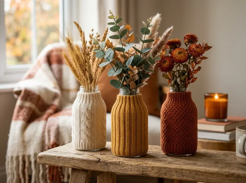 Sweater Weather Flower Vases