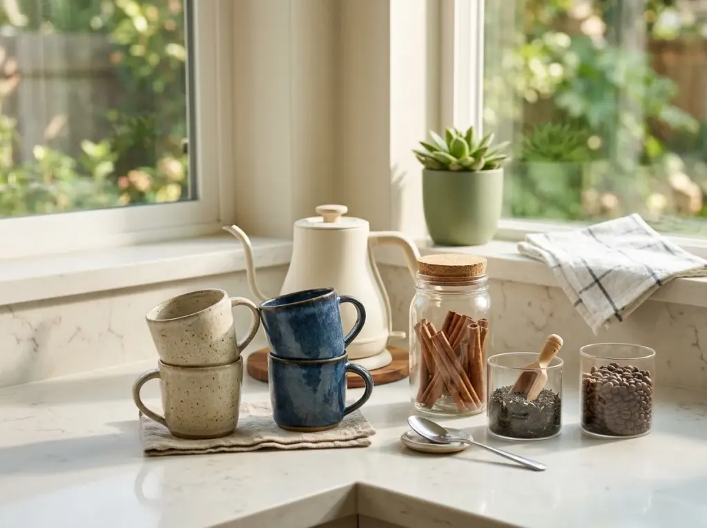 Create a Dedicated Warm Beverage Station