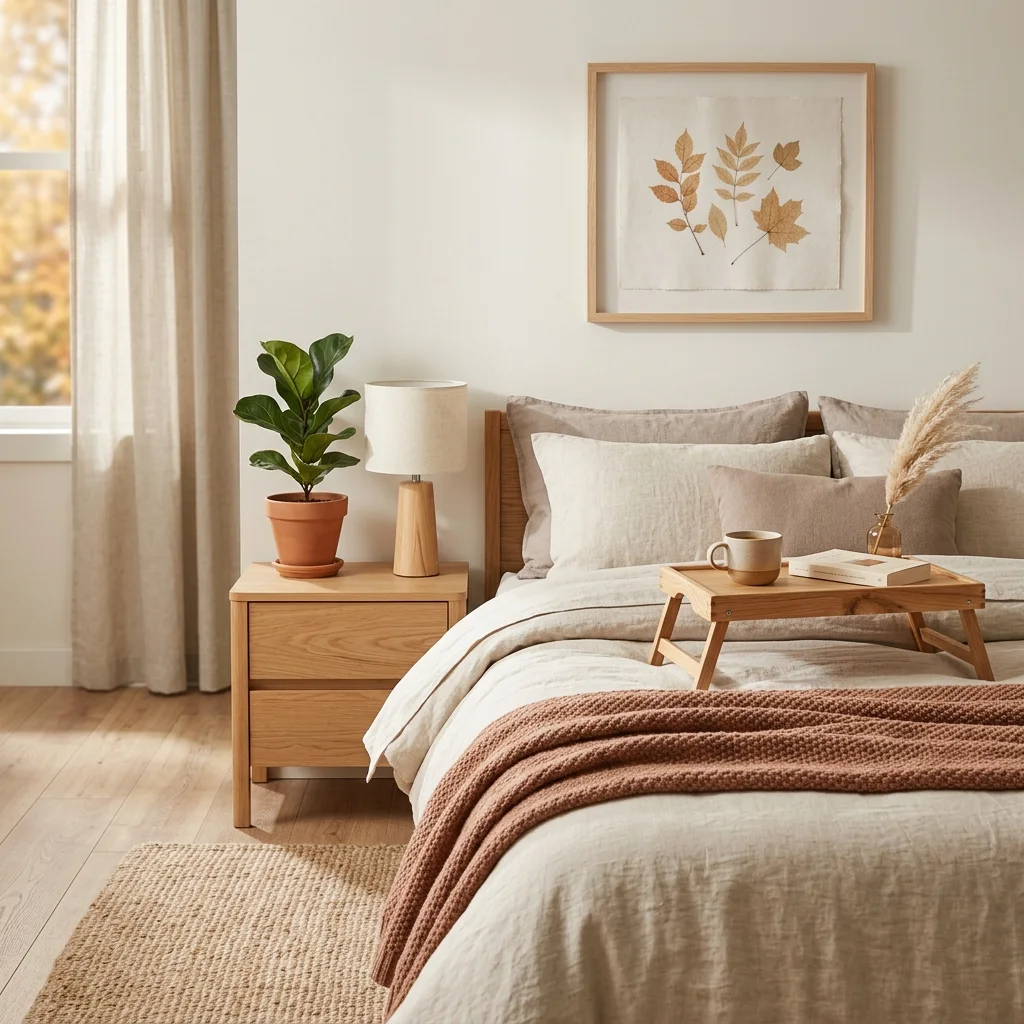 Wooden Accents for Natural Warmth